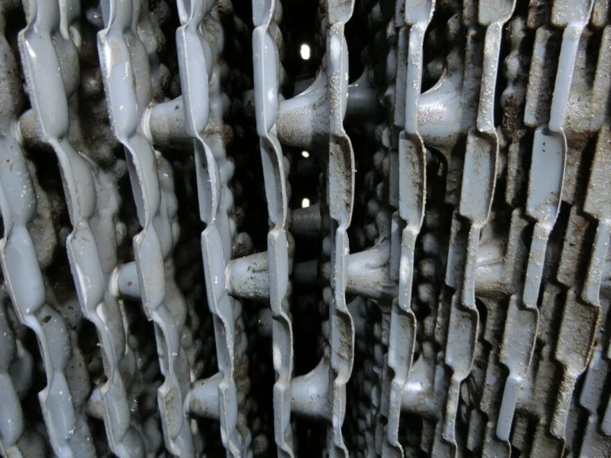 冷却塔充填材清掃