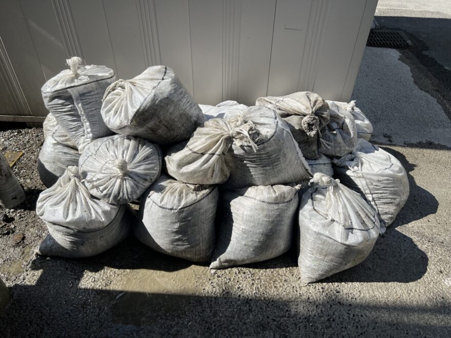 冷却塔充填材清掃